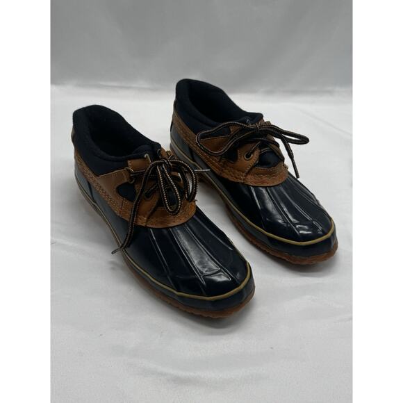 SPORTO ORIGINAL NAVY BLUE DUCK SHOES WATERPROOF WITH THERMOLITE INSULATION SZ 7 - Picture 5 of 10